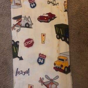 Pottery Barm kids roadway shower curtain